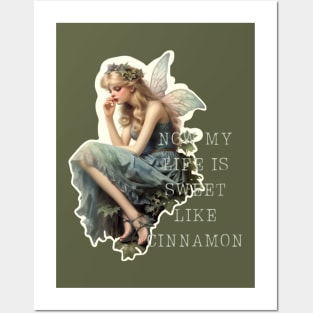 Fairies in the Cinnamon Forest Posters and Art